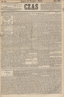 Czas. [R.31], Ner 216 (20 września 1878)