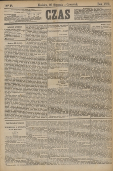 Czas. [R.32], Ner 18 (23 stycznia 1879)