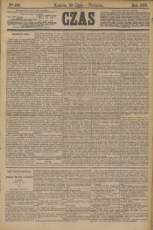 Czas. [R.32], Ner 165 (20 lipca 1879)