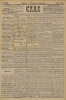 Czas. [R.32], Ner 203 (4 września 1879)