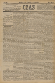 Czas. [R.32], Ner 217 (21 września 1879)