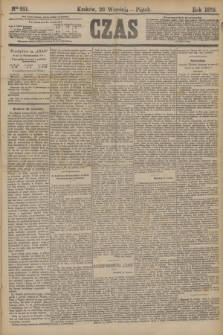 Czas. [R.32], Ner 221 (26 września 1879)