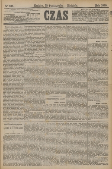 Czas. [R.32], Ner 235 (12 października 1879)