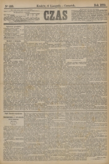 Czas. [R.32], Ner 255 (6 listopada 1879)