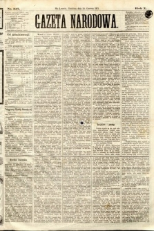 Gazeta Narodowa. 1871, nr 195