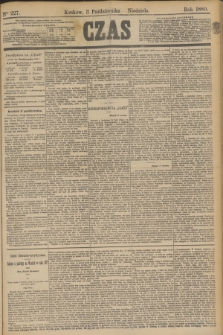 Czas. [R.33], Ner 227 (3 października 1880)