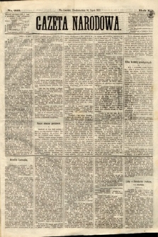 Gazeta Narodowa. 1871, nr 223