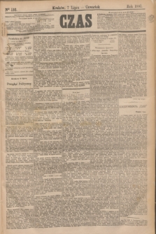 Czas. [R.34], Ner 152 (7 lipca 1881)