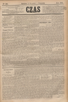 Czas. [R.34], Ner 199 (1 września 1881)