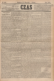 Czas. [R.34], Ner 212 (17 września 1881)
