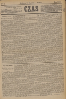 Czas. [R.35], Ner 11 (14 stycznia 1882)