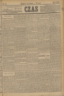 Czas. [R.35], Ner 60 (14 marca 1882)