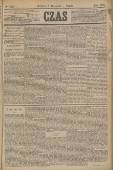 Czas. [R.35], Ner 199 (1 września 1882)