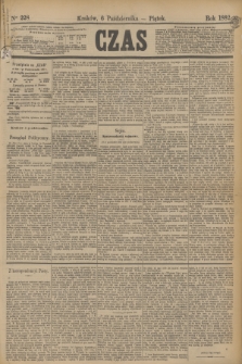 Czas. [R.35], Ner 228 (6 października 1882)