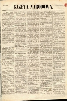 Gazeta Narodowa (wydanie popoludniowe). 1871, nr 316