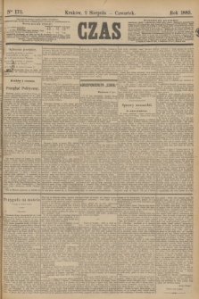 Czas. [R.36], Ner 173 (2 sierpnia 1883)
