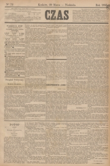 Czas. [R.38], Ner 72 (29 marca 1885)