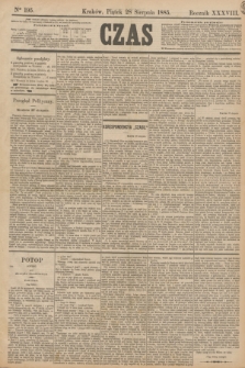Czas. R.38, Ner 195 (28 listopada 1885)