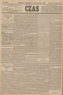 Czas. R.38, Ner 229 (8 października 1885)