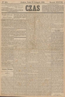 Czas. R.38, Ner 264 (18 listopada 1885)