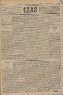 Czas. R.38, Ner 273 (28 listopada 1885)