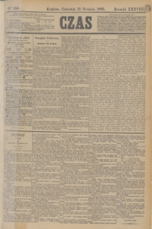 Czas. R.38, Ner 298 (31 grudnia 1885)