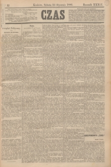 Czas. R.39, Ner 12 (16 stycznia 1886)