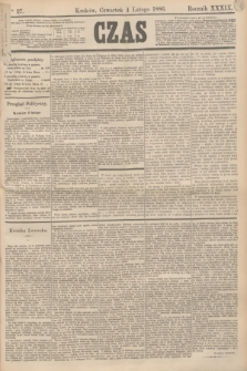 Czas. R.39, Ner 27 (4 lutego 1886)
