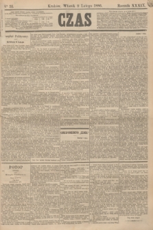 Czas. R.39, Ner 31 (9 lutego 1886)