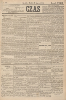 Czas. R.39, Ner 153 (9 lipca 1886)