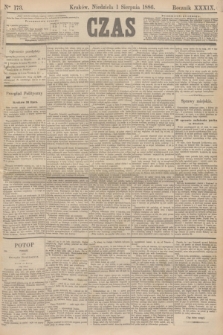 Czas. R.39, Ner 173 (1 sierpnia 1886)