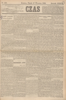 Czas. R.39, Ner 212 (17 września 1886)