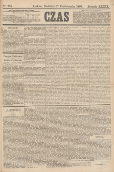 Czas. R.39, Ner 238 (17 października 1886)
