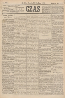 Czas. R.39, Ner 283 (11 grudnia 1886)