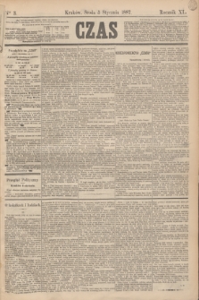 Czas. R.40, Ner 3 (5 stycznia 1887)