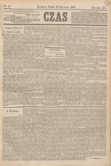 Czas. R.40, Ner 8 (12 stycznia 1887)