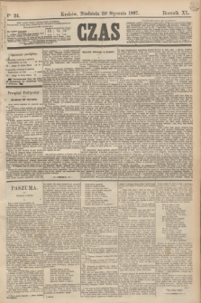 Czas. R.40, Ner 24 (30 stycznia 1887)