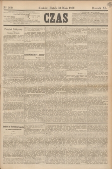 Czas. R.40, Ner 109 (13 maja 1887)
