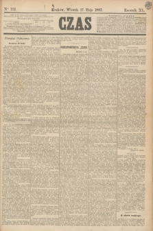 Czas. R.40, Ner 112 (17 maja 1887)