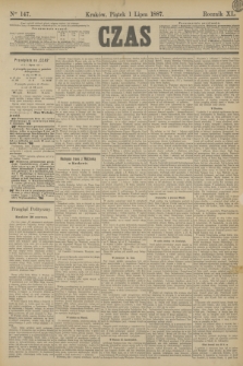 Czas. R.40, Ner 147 (1 lipca 1887)