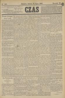 Czas. R.40, Ner 160 (16 lipca 1887)