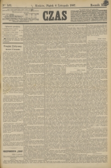 Czas. R.40, Ner 252 (4 listopada 1887)