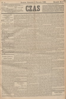 Czas. R.41, Ner 4 (5 stycznia 1888)