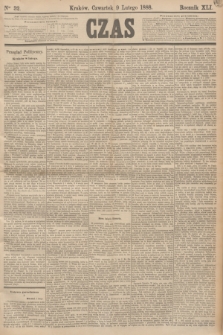 Czas. R.41, Ner 32 (9 lutego 1888)