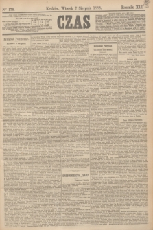 Czas. R.41, Ner 179 (7 sierpnia 1888)