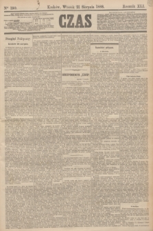Czas. R.41, Ner 190 (21 sierpnia 1888)