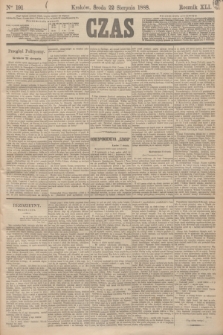 Czas. R.41, Ner 191 (22 sierpnia 1888)