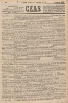 Czas. R.41, Ner 194 (25 sierpnia 1888)