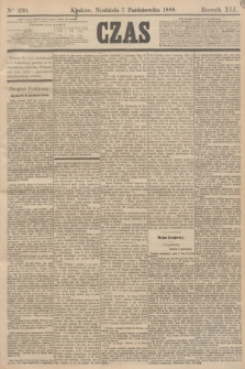 Czas. R.41, Ner 230 (7 października 1888)