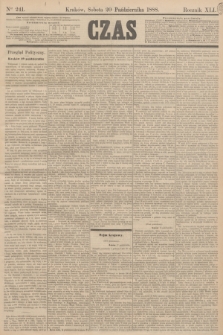 Czas. R.41, Ner 241 (20 października 1888)